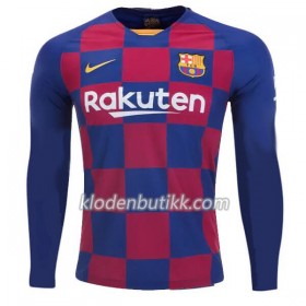 FC Barcelona Hjemme Fotballdrakt 2019-2020 Langermet